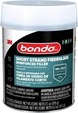 3M Bondo Short Strand Fiberglass Reinforced Filler 1.37 LB 621 g with Bondo Cr