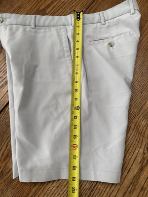 Men s size 34 Peter Millar sand colored golf shorts