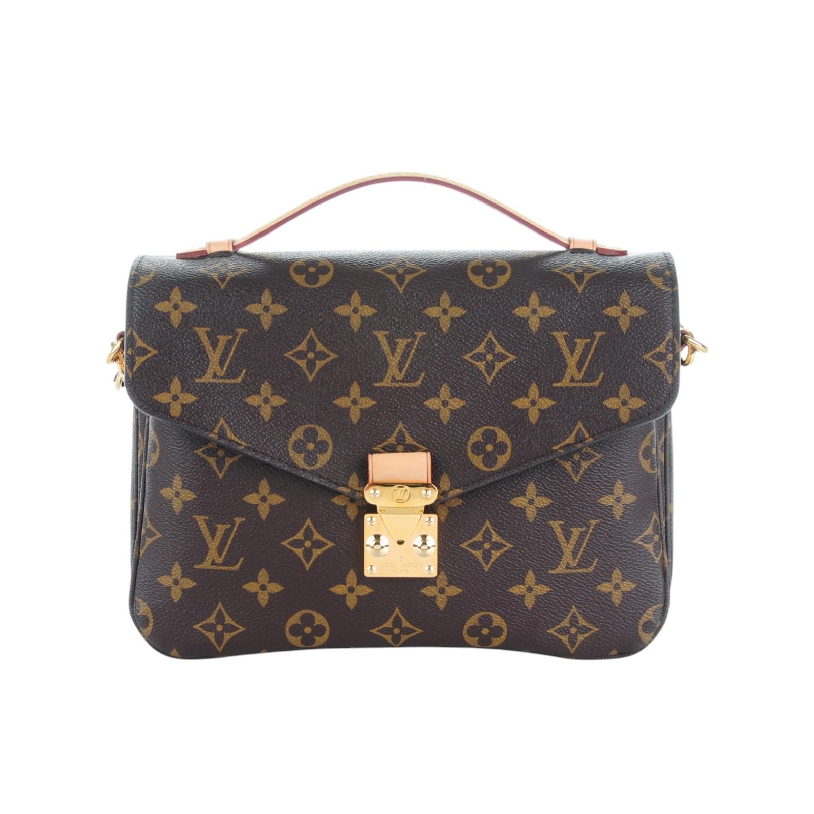 Louis Vuitton Monogram Pochette Metis satchel 2019 classic timeless & receipt