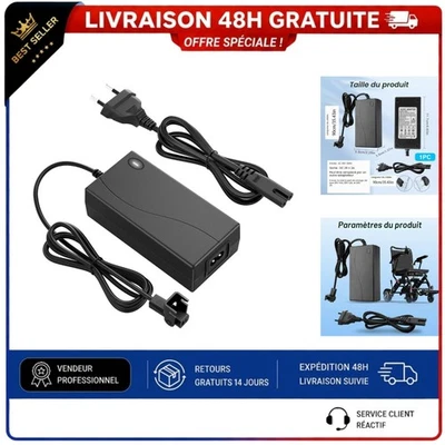 Adaptateur secteur 29 V 2 A fauteuil relax électrique Limoss Kaid - Photo 1/4