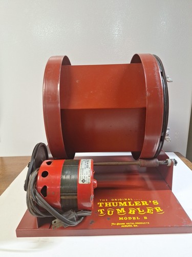 Thumler’s Tumbler Model B  Rotary Rock Tumbler (Used) WORKS!!!