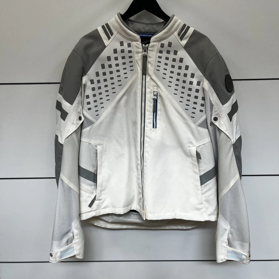 BMW Motorradjacke Aravis AIR Herren Off-White Gr. 54 76117913610 - Bild 1 von 4