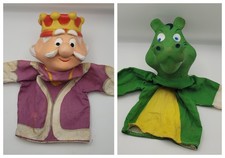 King Sauce  Dragon Fairy Tale Hand Puppet Franco-American Rare Mail Away 1966