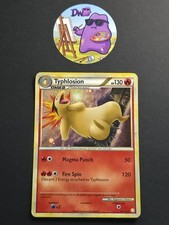Pokémon TCG Typhlosion 32/123 - English HGSS HeartGold Soulsilver Holo Card MP