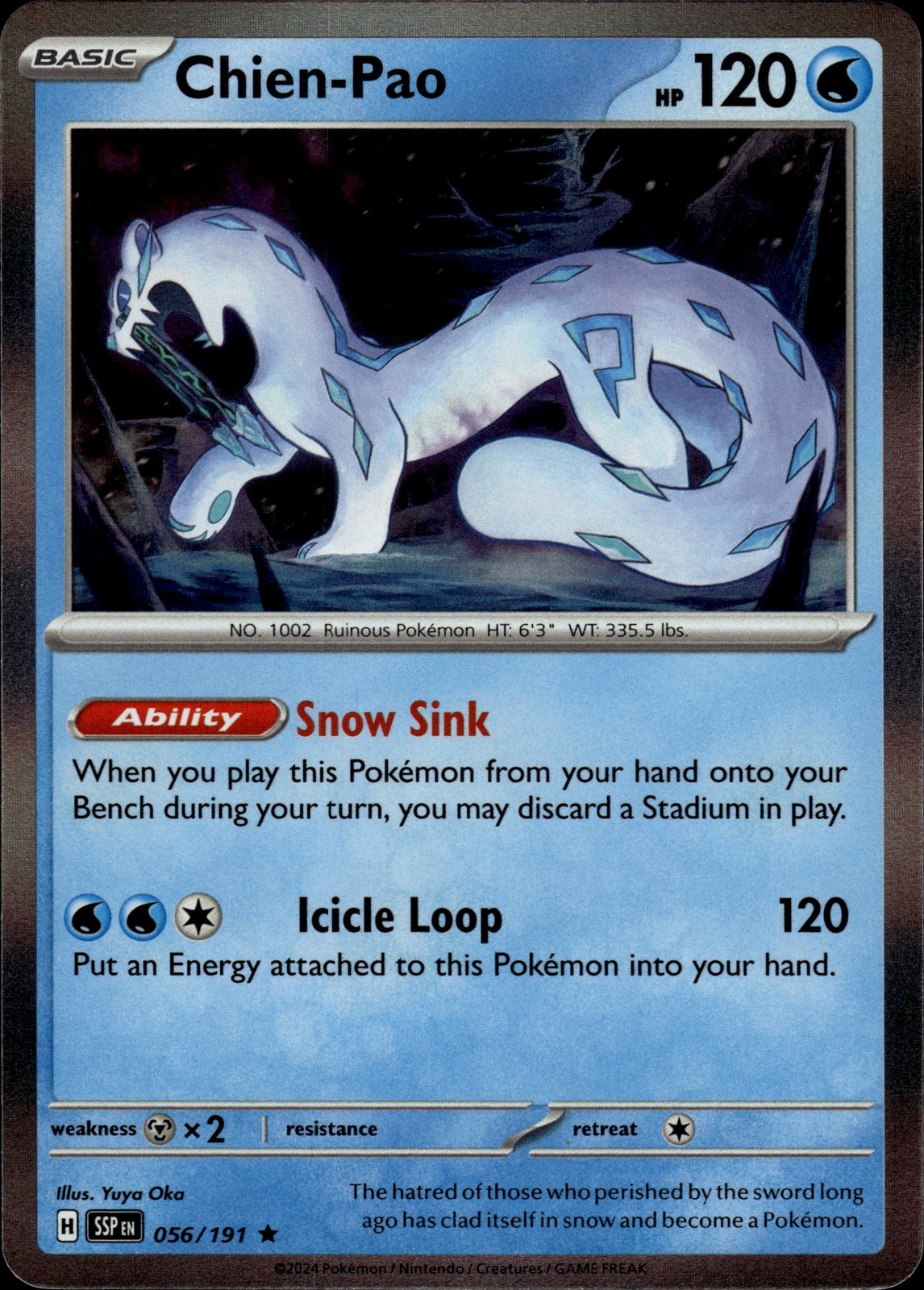 Chien-Pao Rare SV08: Surging Sparks 056/191 LP