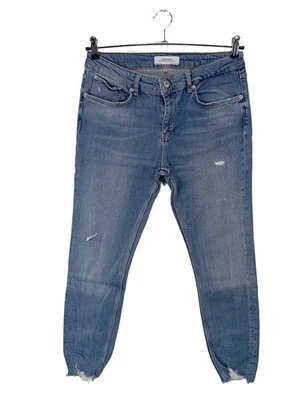 ZARA WOMAN Jeans taille haute Dames Jeans T EU 42 bleu style décontracté - Photo 1/4