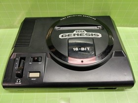 Sega Genesis Model 1 Console Bundle W/ 9 Games+Extra  -TESTED WORKING-