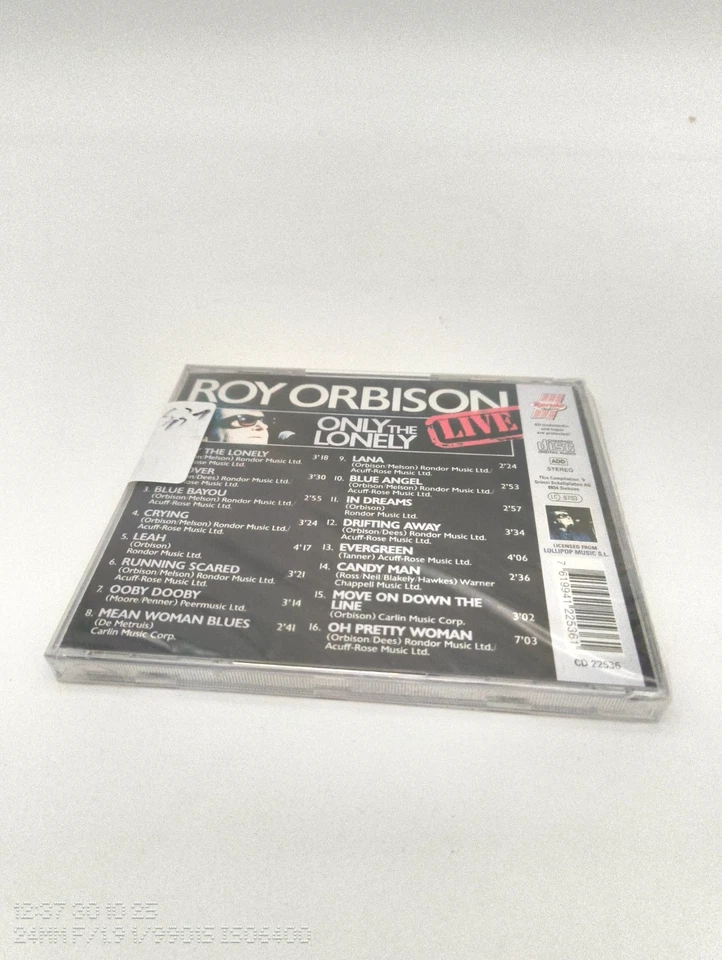 Roy Orbison : Only the lonley Live ( CD ) wie neu - Bild 2 von 2