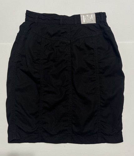 ESCADA Rock Größe 36 schwarz Margaretha Ley gerade klassische Taschen Damen - Bild 2 von 5