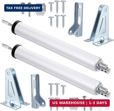 2 Sets Storm Door Closer, Heavy Duty Pneumatic Screen Door Closer with Hold Open