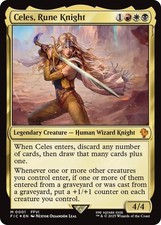 Foil - Celes, Rune Knight - 1 - NM - EN