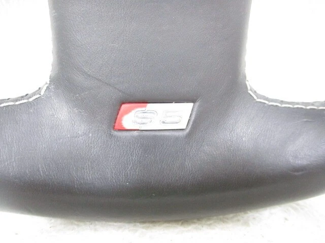 Audi S5 Quattro Sport 2010 volante de cuero negro OEM LKQ Foto 4 de 4