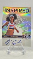 Vashti Cunningham 2025 Leaf Women Of Sports Inspired Silver Auto /10《Slab Ready》