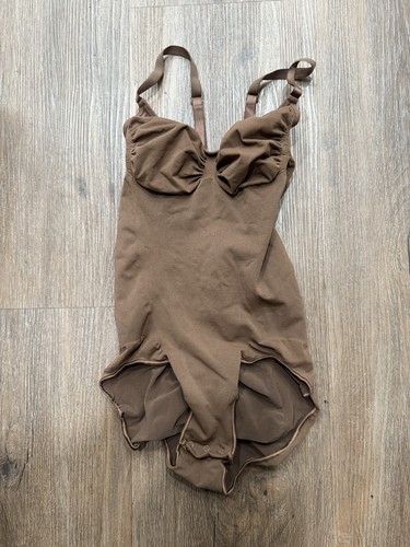 Skims Womens Seamless Sculpt Bodysuit Size L Jasper - Picture 2 of 4