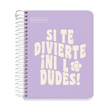 Cuaderno, A6, cuaderno, 1 cinta, 100 hojas, 90 g/m², cuadros, 5 mm carie...