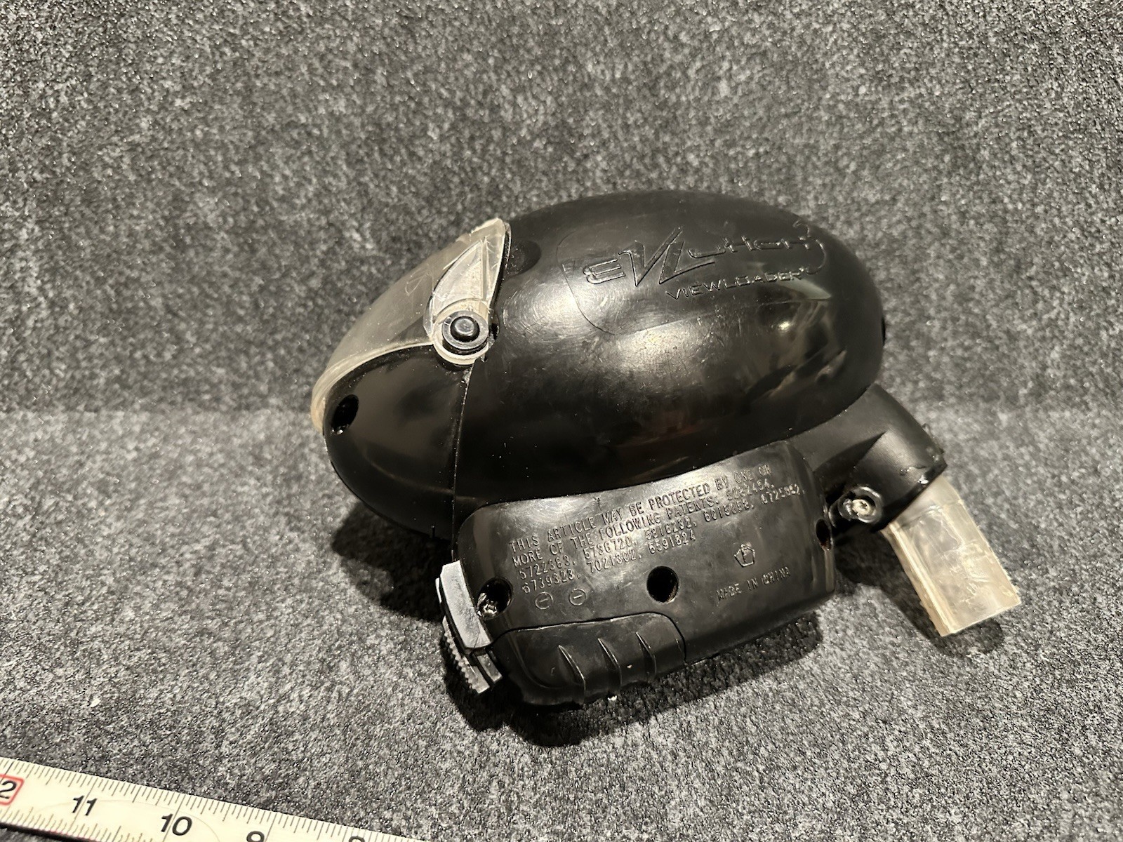 Evlution 3 Viewloader Egg Black Electronic Paintball Loader Hopper