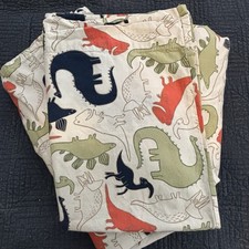 Pillow Fort Twin Size Dinosaur Children s 3-Piece Sheet Set Colorful Print T-Rex