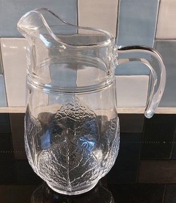 Vintage Arcoroc Espenblatt Krug. Made In France.
