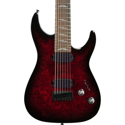Schecter Omen Elite-7 FR 7-String E/G, Rosewood Fingerboard, Black Cherry Burst
