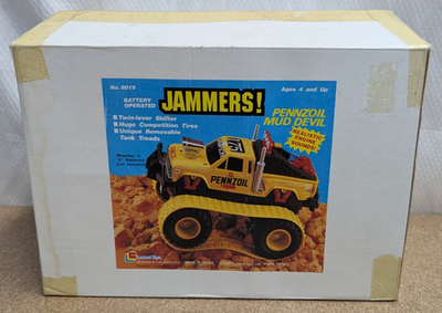 Lanard JAMMERS 8019 Pennzoil Mud Devil Monster Truck w/ Tracks