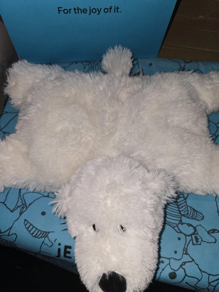 Jellycat White Truffles Polar Bear Cuddle Cushion J502 Retired - Image 2 of 4