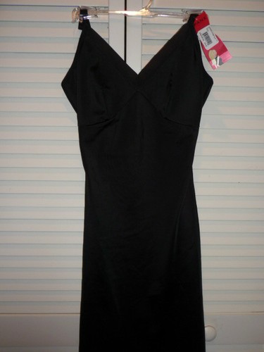 NEW Spanx Slimplicity Lingerie Strap Full Slip Blk 314 Shaper Body Slimmer S $76 - Picture 5 of 12