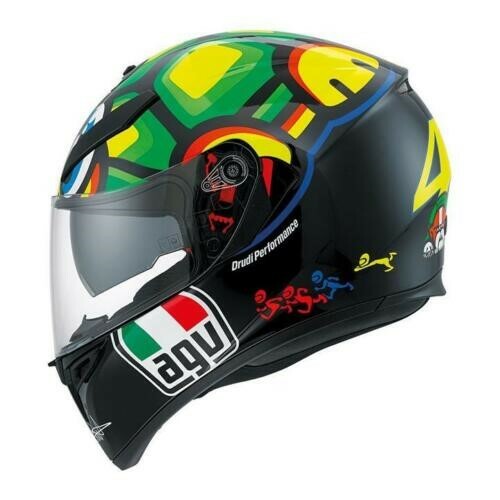 CASCO INTEGRALE AGV K-3 SV TOP PLK TARTARUGA 46 VALENTINO ROSSI + PINLOCK - L -