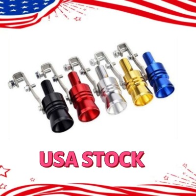Motorbike Off-road Vehicle Whistle 2Pc Exhaust Pipe Muffler Oversized Roar Maker