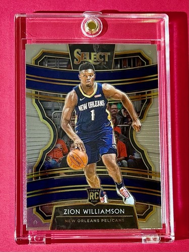 Zion Williamson MINT PANINI SELECT ROOKIE CARD 2019-20 RC #1 WELL CENTERED - Picture 4 of 7