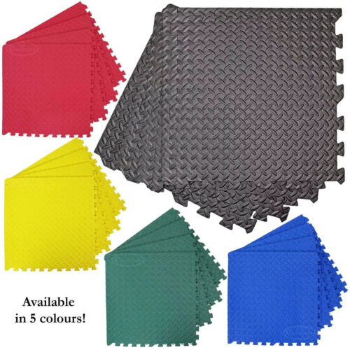 10-50pcs Thick Heavy Duty Gym Flooring Interlocking Floor Mat Foam Yoga Mat 30cm - Picture 18 of 30