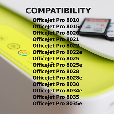 Cartouche D'encre Rechargeable Compatible 910XL 910 Compatible Pour OfficeJet Pro 8010 8012 8013 8014 8015 8017 8018 8020 8022 8023 8024 Sans Puce