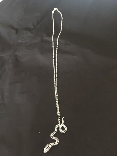 STERLING SLIVER SNAKE PENDANT & CHAIN, 4 grams, NEW , HAVE DIFFERENT DESIGNS