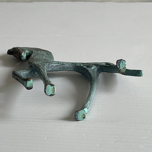 Cast Bronze Etruscan Horse Statue Figurine Vintage Mid Century MCM - Bild 8 von 14