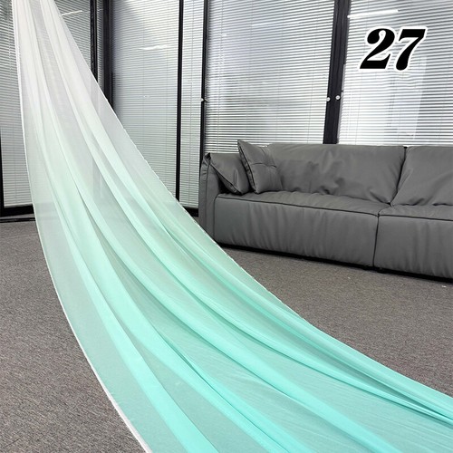 Chiffon Fabric Rainbow Chinese Costume DIY Hanfu Stage Dance Dress DIY 1.5*4M - Bild 39 von 49