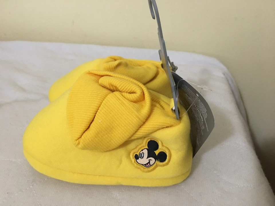 Zapatos de Disfraz de Mickey Mouse para Bebé Tienda Disney Amarillo Tú eliges NUEVO Foto 4 de 4