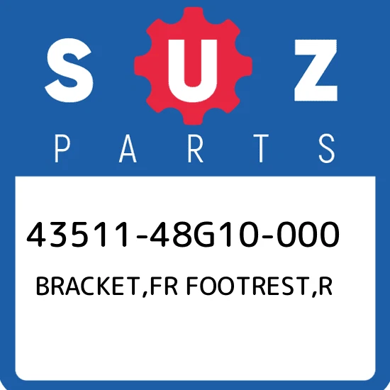 BRACKET, FRONT FOOTREST RH