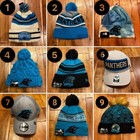 Carolina Panthers Winter & Baseball Hats Caps NWT Select Style