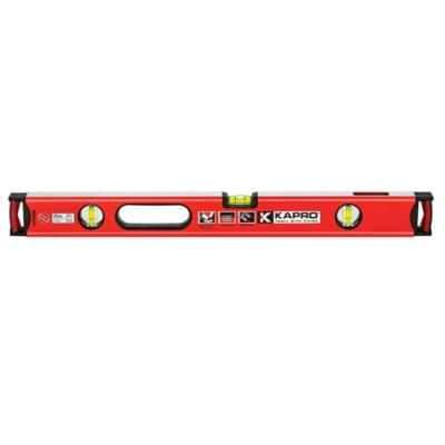 Kapro 985-41X-48M 48'' Apollo Box Level w/Magnified Vials Plumb Site, Magnetic
