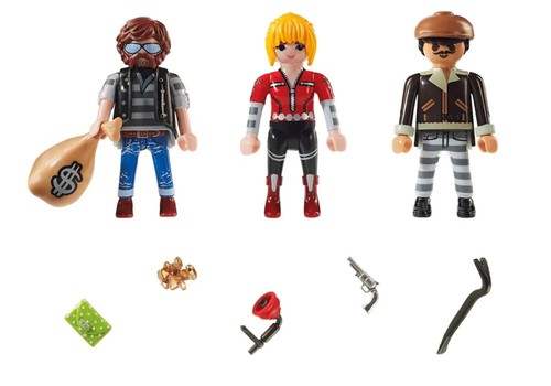 Playmobil City Action 70670 Equipe de bandits Figurines Jeux Construction Noël - Imagen 8 de 24