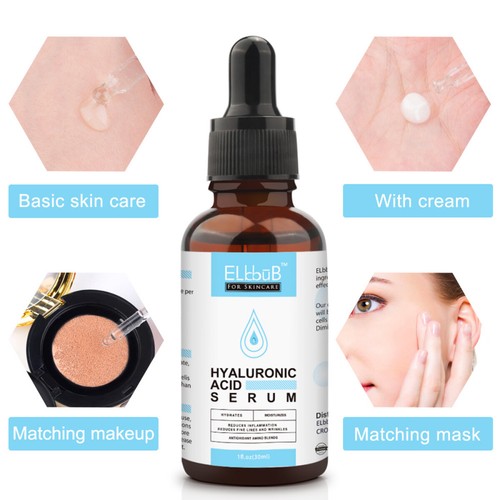 Pure 100% Hyaluronic Acid Serum Anti Aging Facial Wrinkle Therapy Skin Care AU - Picture 2 of 12