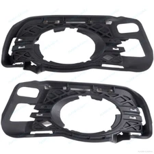 L&R Front Fog Light Grille Cover For Mercedes Benz C W204 C250 C230 2008-2011