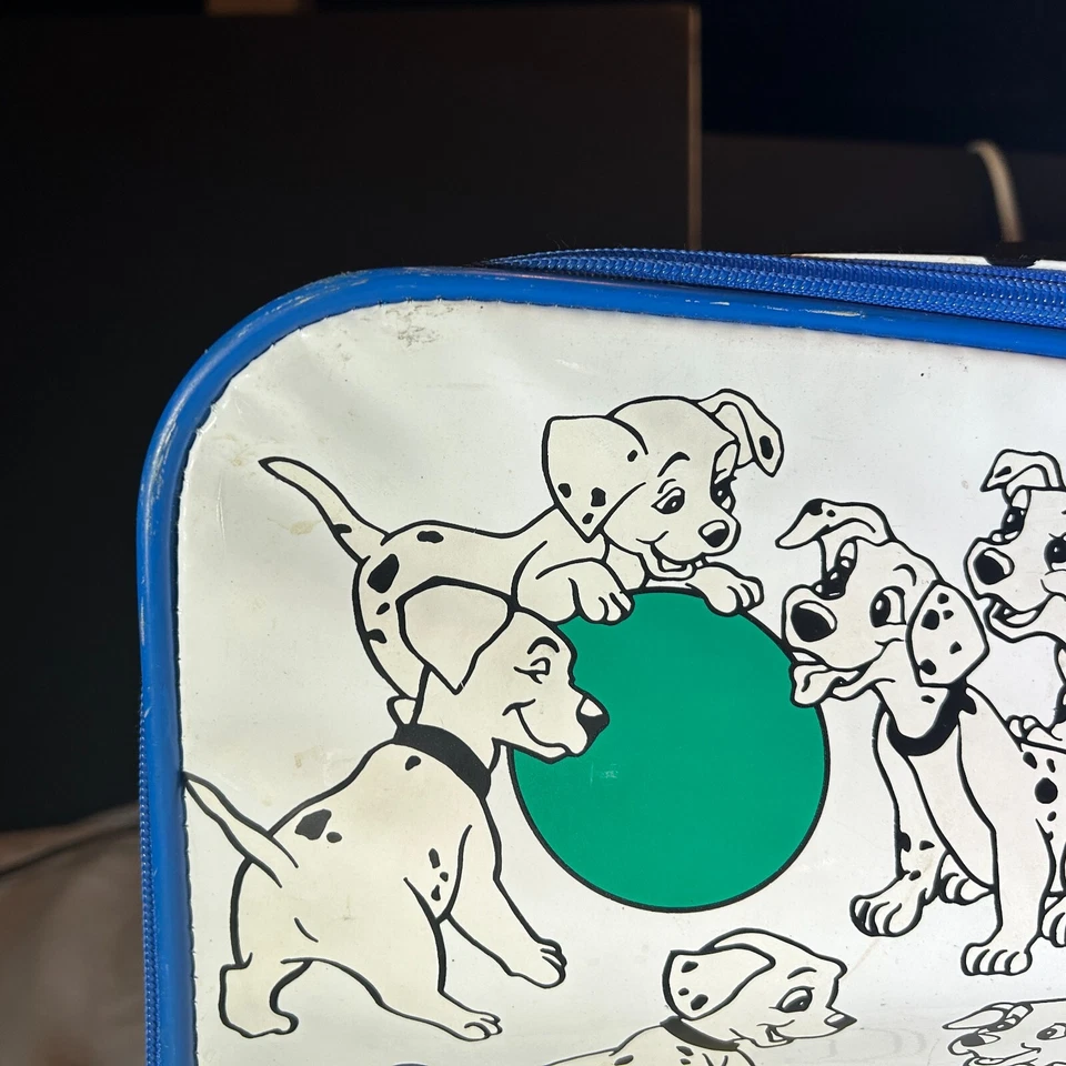 101 DÁLMATAS WALT DISNEY 10x18 MALETA INFANTIL GRÁFICO CACHORRO VINILO AZUL/LONA Foto 3 de 4