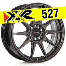 Xxr 527 17x7.5 5x100 5x114.3 40 Chromium Black Wheel