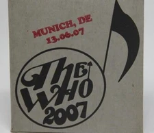 The Who - MUNICH, DE, 13.06.07 CD] Digipack Packaging, SEE DESCRIPTION