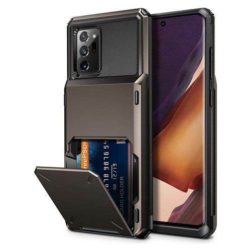 For Samsung S23 Ultra S22 S21 Note20 S20FE S8 Shockproof Card Wallet Holder Case - Imagen 18 de 47