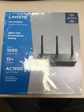 Linksys Max Stream Dual Band WiFi 5 Router AC1900 NIP