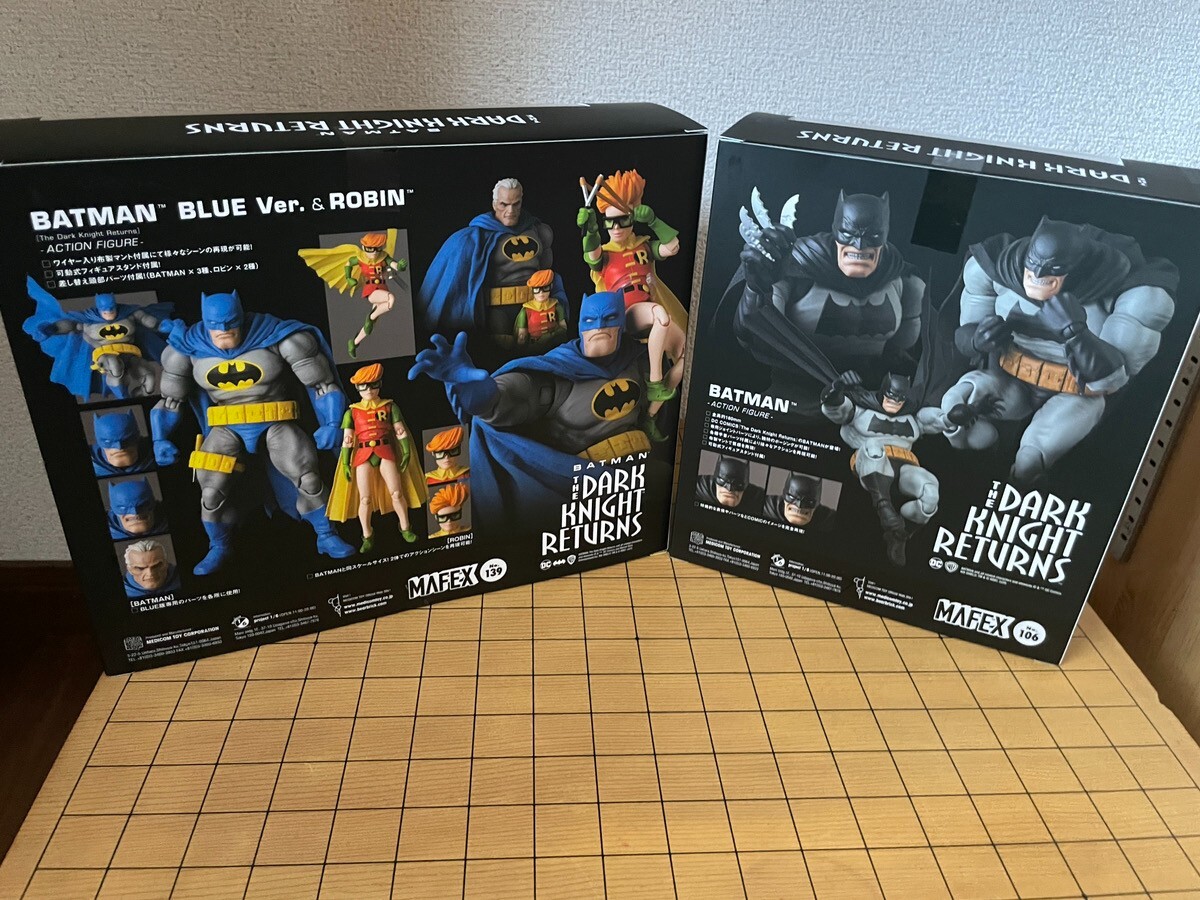 【新品・未開封】MAFEX BATMAN BLUE Ver. & ROBIN NEW MAFEX BATMAN BLUE Ver. & ROBIN The Dark Knight Returns