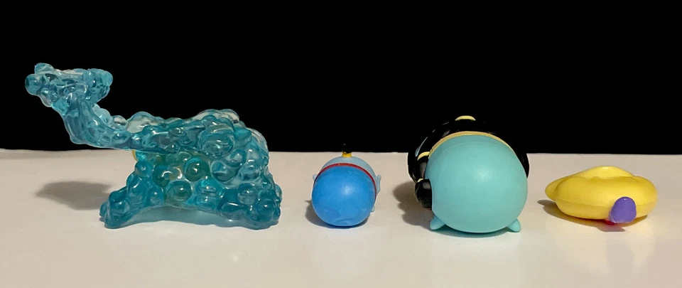 Figuras de vinilo Disney Aladdin Tsum Tsum princesa jazmín y genio con accesorios Foto 3 de 4