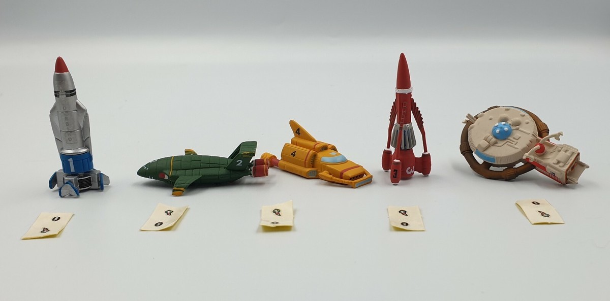 THUNDERBIRDS : THUNDERBIRD 1 TO 5 & TRACY BROTHERS SMALL