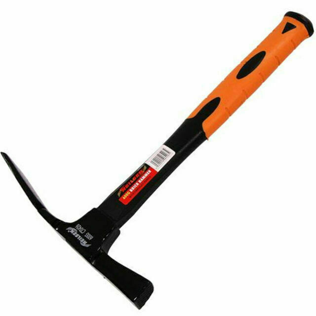 Brick Layers Hammer 600g Masonry Bricks Blocks Fibre Glass Shaft Tool CT0426